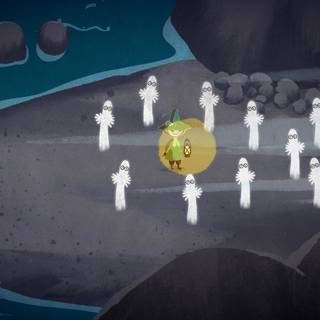 Snufkin: Melody of Moominvalley wallpaper