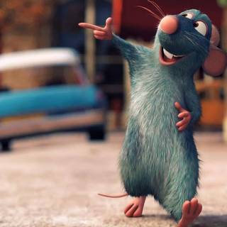 Remy the rat wallpaper