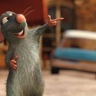 Remy the rat wallpaper