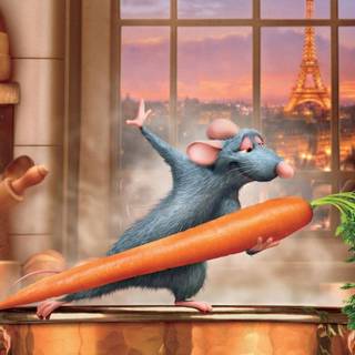 Remy the rat wallpaper