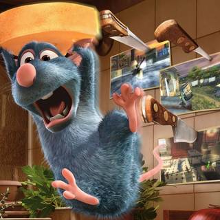 Remy the rat wallpaper