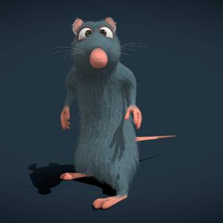 Remy the rat wallpaper