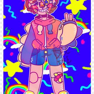 Anime kidcore wallpaper