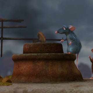 Remy the rat wallpaper