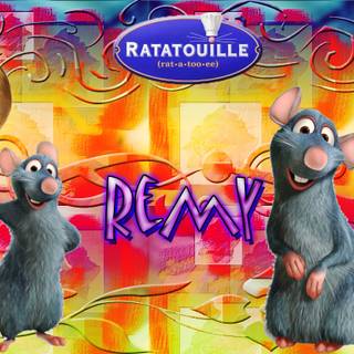 Remy the rat wallpaper