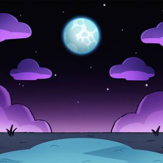 Purple Owl House wallpaper