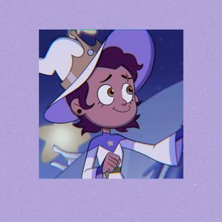 Purple Owl House wallpaper