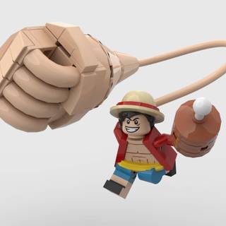 Lego Luffy wallpaper