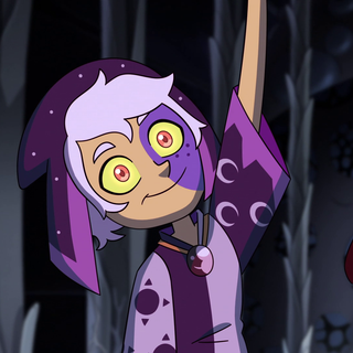 Purple Owl House wallpaper