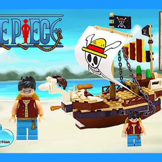 Lego Luffy wallpaper