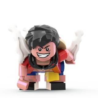 Lego Luffy wallpaper
