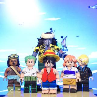 Lego Luffy wallpaper