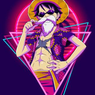 Small Luffy wallpaper