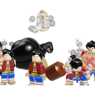 Lego Luffy wallpaper