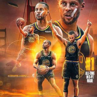 Steph Curry championships wallpaper