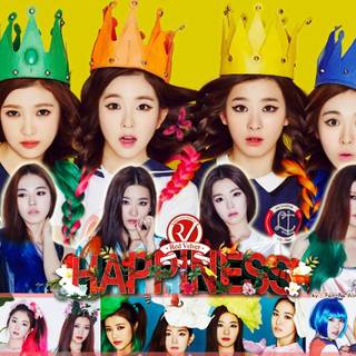 Happiness Red Velvet wallpaper