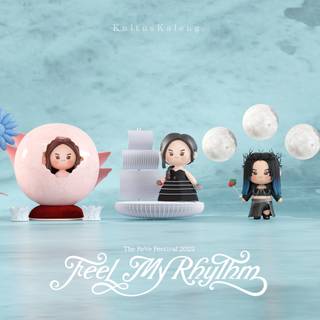 Feel My Ryhtm Red Velvet wallpaper