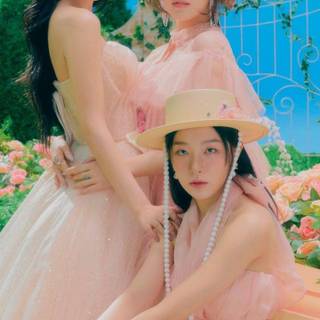 Feel My Ryhtm Red Velvet wallpaper