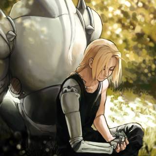 Elric brothers wallpaper