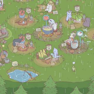 Cats and Soup wallpaper