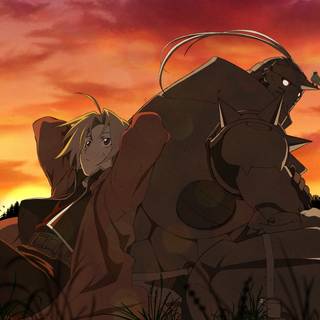 Elric brothers wallpaper