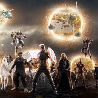 Battle scene wallpaper