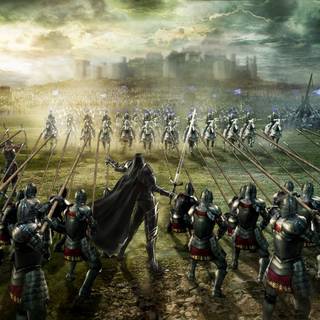 Battle scene wallpaper