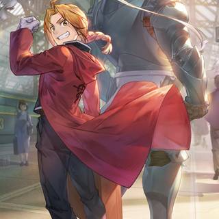 Elric brothers wallpaper