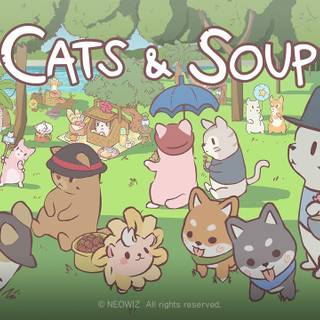Cats and Soup wallpaper