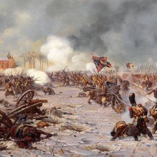 Battle scene wallpaper