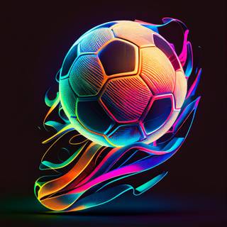 Cool soccer ball wallpaper
