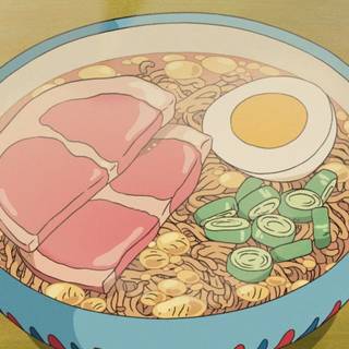 Ghibli food wallpaper