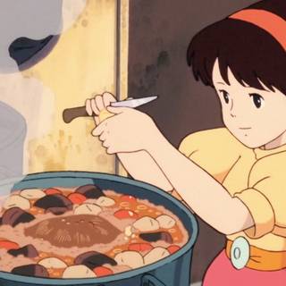 Ghibli food wallpaper