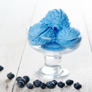 Blue ice cream wallpaper