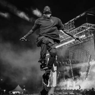 Travis Scott black wallpaper