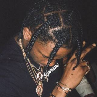 Travis Scott black wallpaper