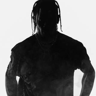 Travis Scott black wallpaper