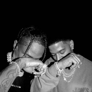 Travis Scott black wallpaper