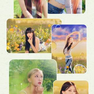 Bubble Stayc wallpaper