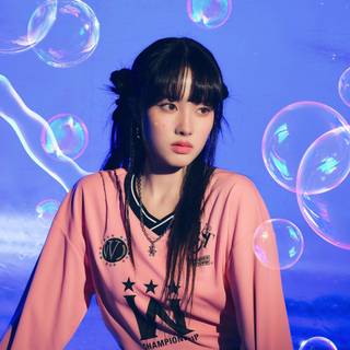 Bubble Stayc wallpaper