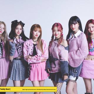 Teddy Bear Stayc wallpaper