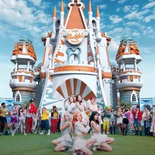 Bubble Stayc wallpaper