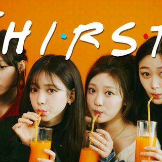 Thirsty Aespa wallpaper