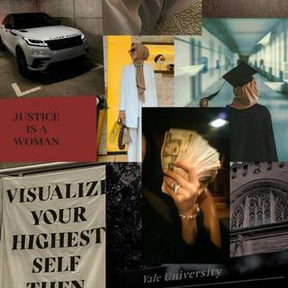 Hijabi collage wallpaper