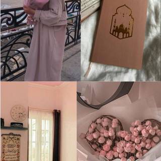 Hijabi collage wallpaper