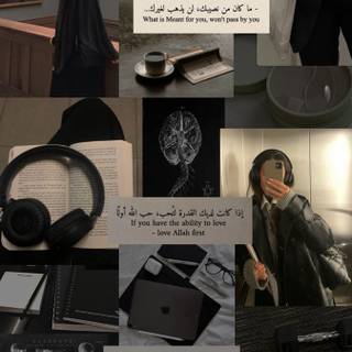 Hijabi collage wallpaper