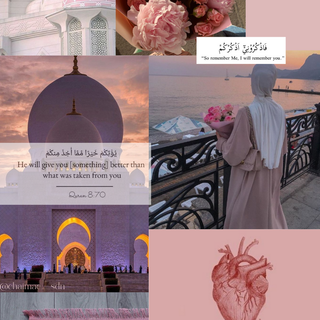 Hijabi collage wallpaper