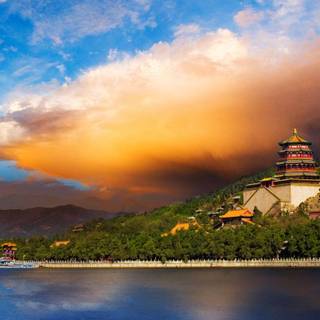 Summer Palace wallpaper