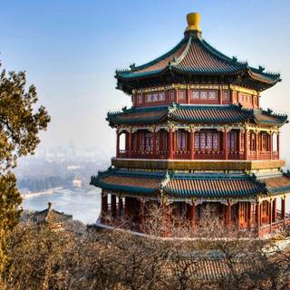 Summer Palace wallpaper