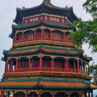 Summer Palace wallpaper